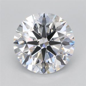 3.63 Carat Round Cut Lab Diamond