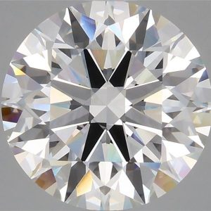 4.39 Carat Round Cut Lab Diamond