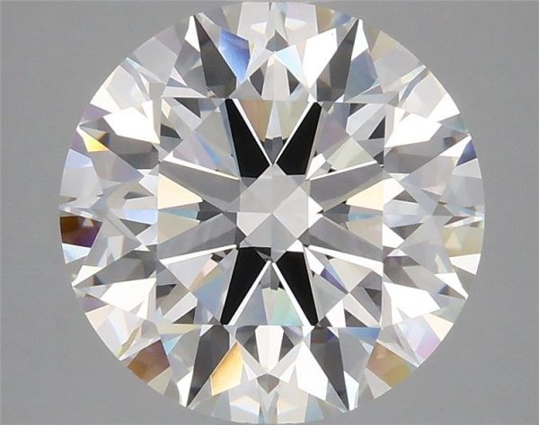 4.39 Carat Round Cut Lab Diamond