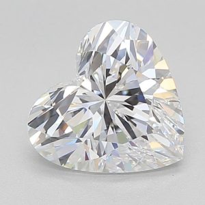 1.73 Carat Heart Cut Lab Diamond