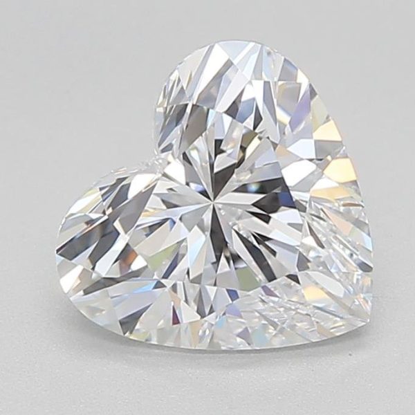 1.73 Carat Heart Cut Lab Diamond