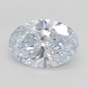 5.76 Carat Oval Cut Lab Diamond