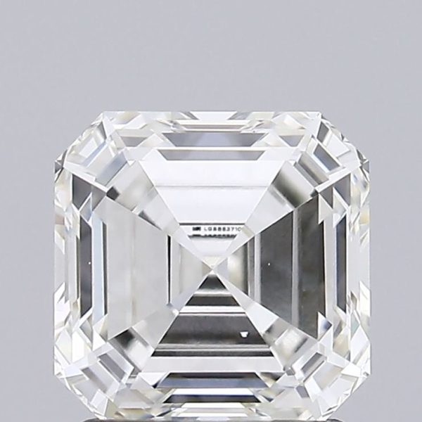 1.74 Carat Asscher Cut Lab Diamond