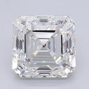 1.00 Carat Asscher Cut Lab Diamond
