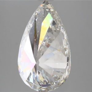 3.81 Carat Pear Cut Lab Diamond
