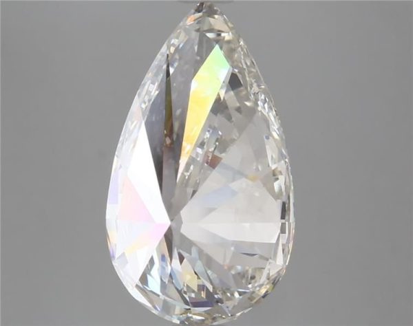 3.81 Carat Pear Cut Lab Diamond