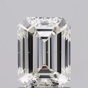 1.51 Carat Emerald Cut Lab Diamond