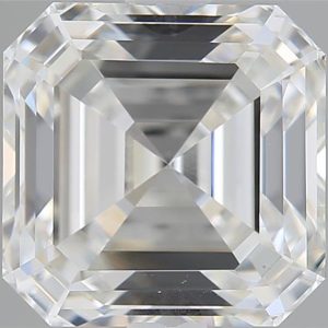 2.55 Carat Asscher Cut Lab Diamond