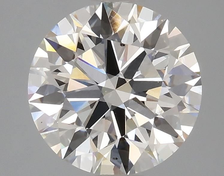 2.42 Carat Round Cut Lab Diamond