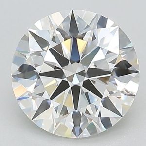 2.04 Carat Round Cut Lab Diamond