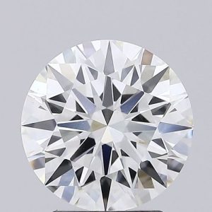2.69 Carat Round Cut Lab Diamond