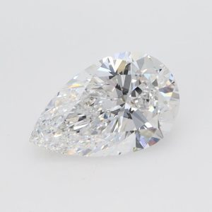 1.00 Carat Pear Cut Lab Diamond