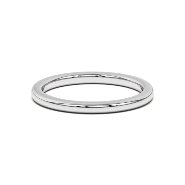 Sonja Classic Wedding Band Platinum (Setting Price)