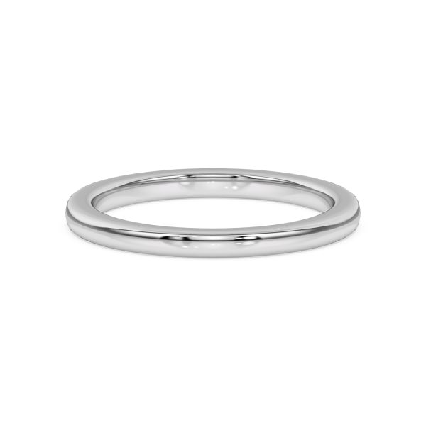 Marigold Classic Wedding Band Platinum (Setting Price)