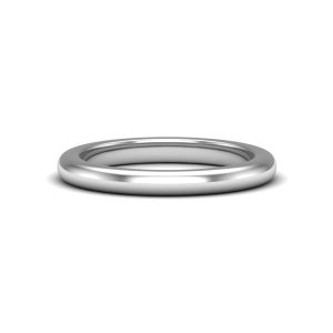 Isla Wedding Band Platinum (Setting Price)
