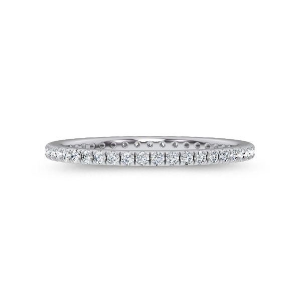 Everyday Lab Pav? Eternity  (0.33 ct. tw.)Wedding Band Platinum (Setting Price)