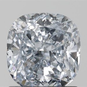 1.37 Carat Cushion Cut Lab Diamond