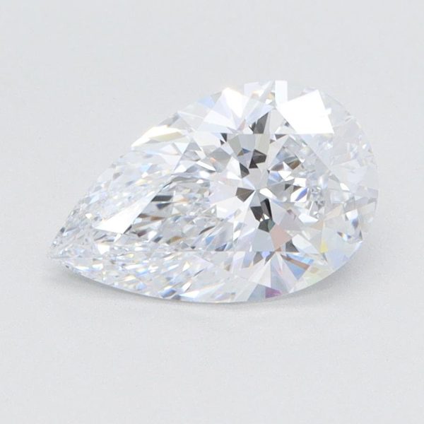 1.36 Carat Pear Cut Lab Diamond