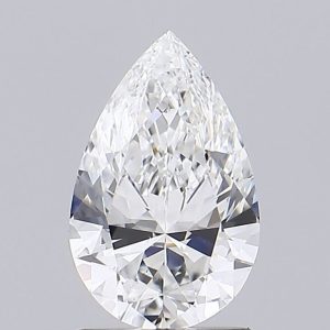 1.28 Carat Pear Cut Lab Diamond