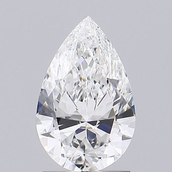 1.28 Carat Pear Cut Lab Diamond