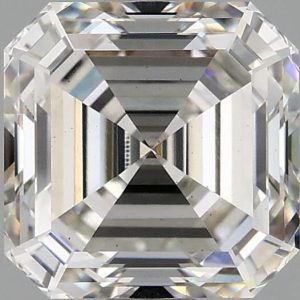 1.66 Carat Asscher Cut Lab Diamond