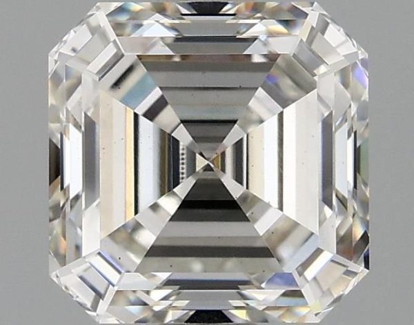 1.66 Carat Asscher Cut Lab Diamond