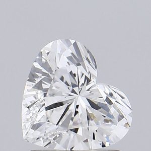 1.14 Carat Heart Cut Lab Diamond