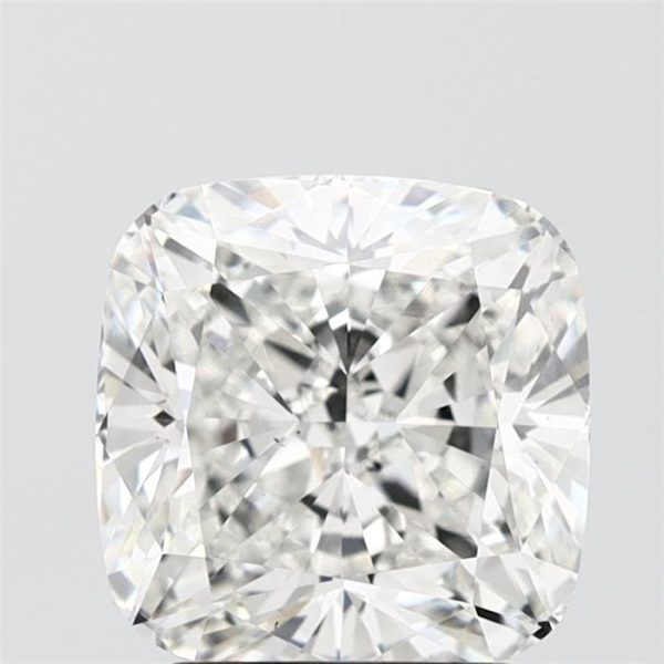 3.24 Carat Cushion Cut Lab Diamond