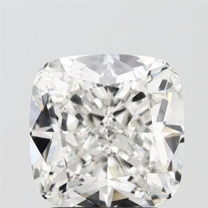 3.34 Carat Cushion Cut Lab Diamond