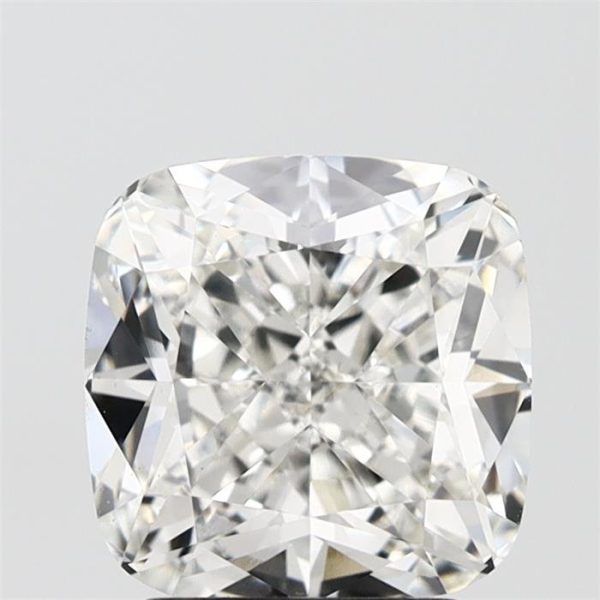 3.34 Carat Cushion Cut Lab Diamond