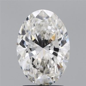 2.44 Carat Oval Cut Lab Diamond