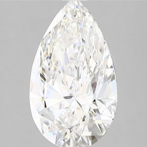 2.35 Carat Pear Cut Lab Diamond
