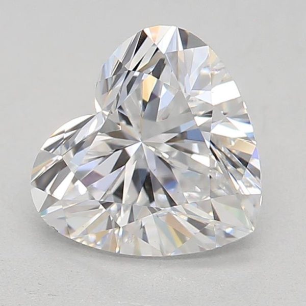 0.98 Carat Heart Cut Lab Diamond