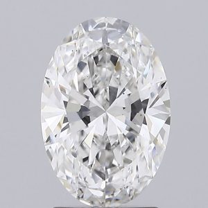 1.72 Carat Oval Cut Lab Diamond
