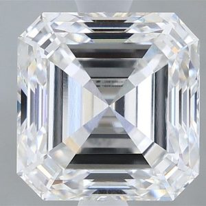 2.21 Carat Asscher Cut Lab Diamond