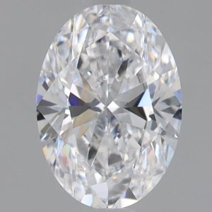 0.92 Carat Oval Cut Lab Diamond