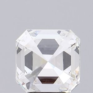 3.22 Carat Asscher Cut Lab Diamond