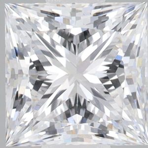2.10 Carat Princess Cut Lab Diamond