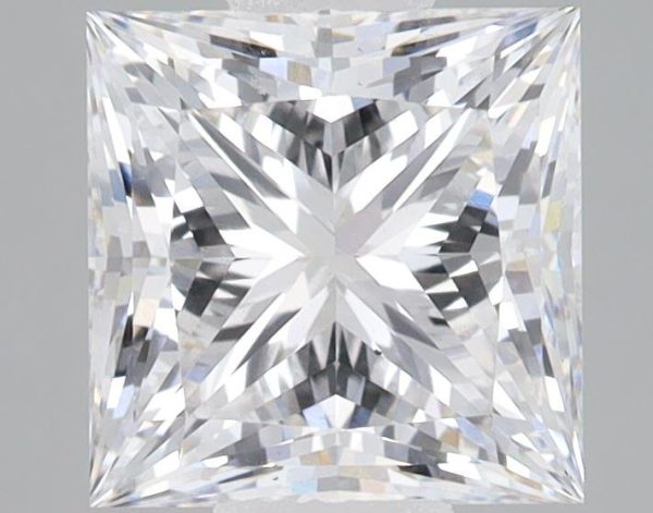 2.10 Carat Princess Cut Lab Diamond