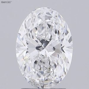 1.91 Carat Oval Cut Lab Diamond