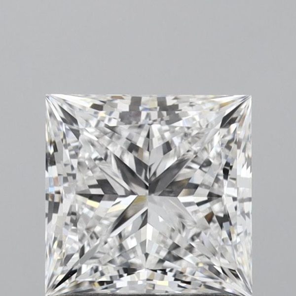 1.41 Carat Princess Cut Lab Diamond