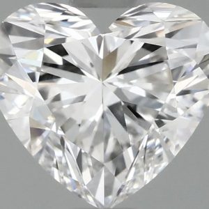 0.97 Carat Heart Cut Lab Diamond