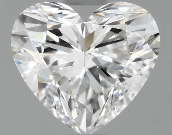 0.97 Carat Heart Cut Lab Diamond