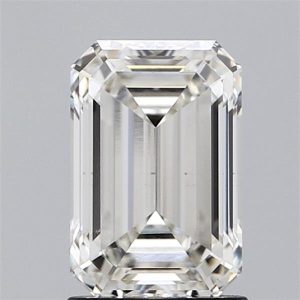 1.77 Carat Emerald Cut Lab Diamond