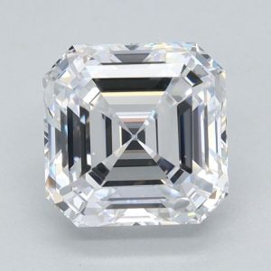 1.50 Carat Asscher Cut Lab Diamond