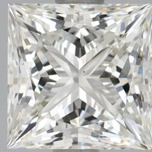 1.46 Carat Princess Cut Lab Diamond