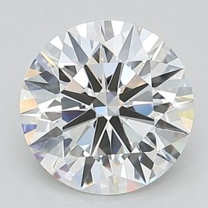 1.71 Carat Round Cut Lab Diamond