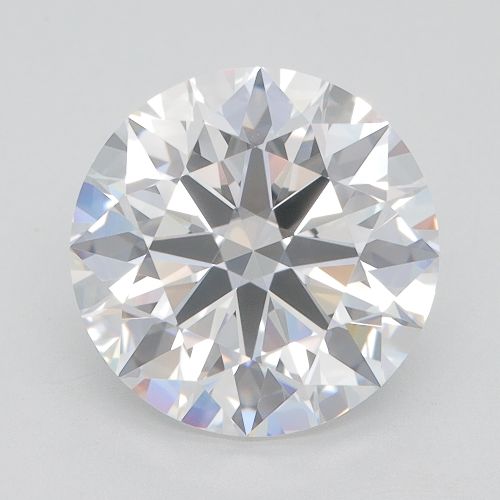 3.63 Carat Round Cut Lab Diamond