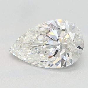 1.70 Carat Pear Cut Lab Diamond