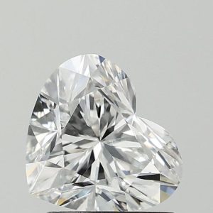1.51 Carat Heart Cut Lab Diamond